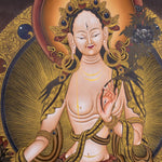 White Tara Thangka - Himalayas Shop