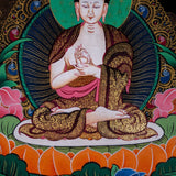 Beautiful Compassionate Green Tara Thangka Painting - Himalayas Shop
