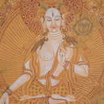 White Tara Tibetan Thangka Art