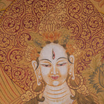 White Tara Tibetan Thangka Art
