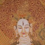 White Tara Tibetan Thangka Art