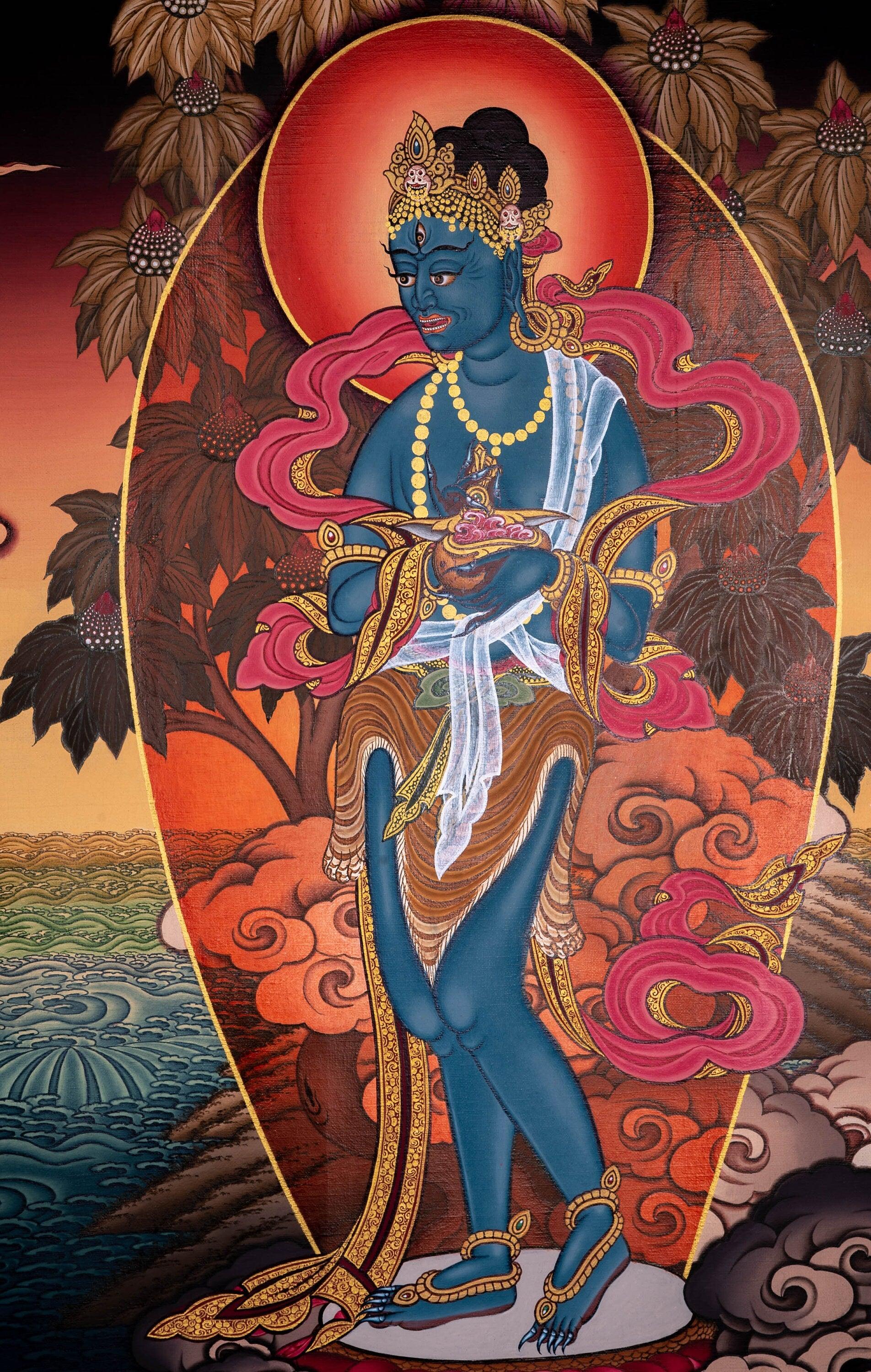 White Tara Bodhisattva Painting | Free Shipping