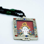 White Tara Ghau Thangka - Himalayas Shop