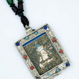 White Tara Ghau Thangka - Himalayas Shop