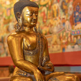 Gold Plated Shakyamuni Buddha Statue - Himalayas Shop