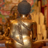 Gold Plated Shakyamuni Buddha Statue - Himalayas Shop