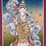 Chinese Tara Thangka Painting