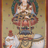 Fugen Bosatu Japanese Thangka Arts
