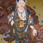 Guanyin Japanese Thangka painting