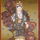 Guanyin Japanese Thangka painting