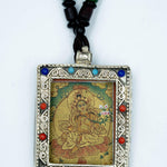 Green Tara ( Deity of Compassion ) Ghau Thangka - Himalayas Shop