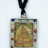 Green Tara ( Deity of Compassion ) Ghau Thangka - Himalayas Shop