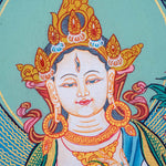 White Tara Thangka Painting - Himalayas Shop