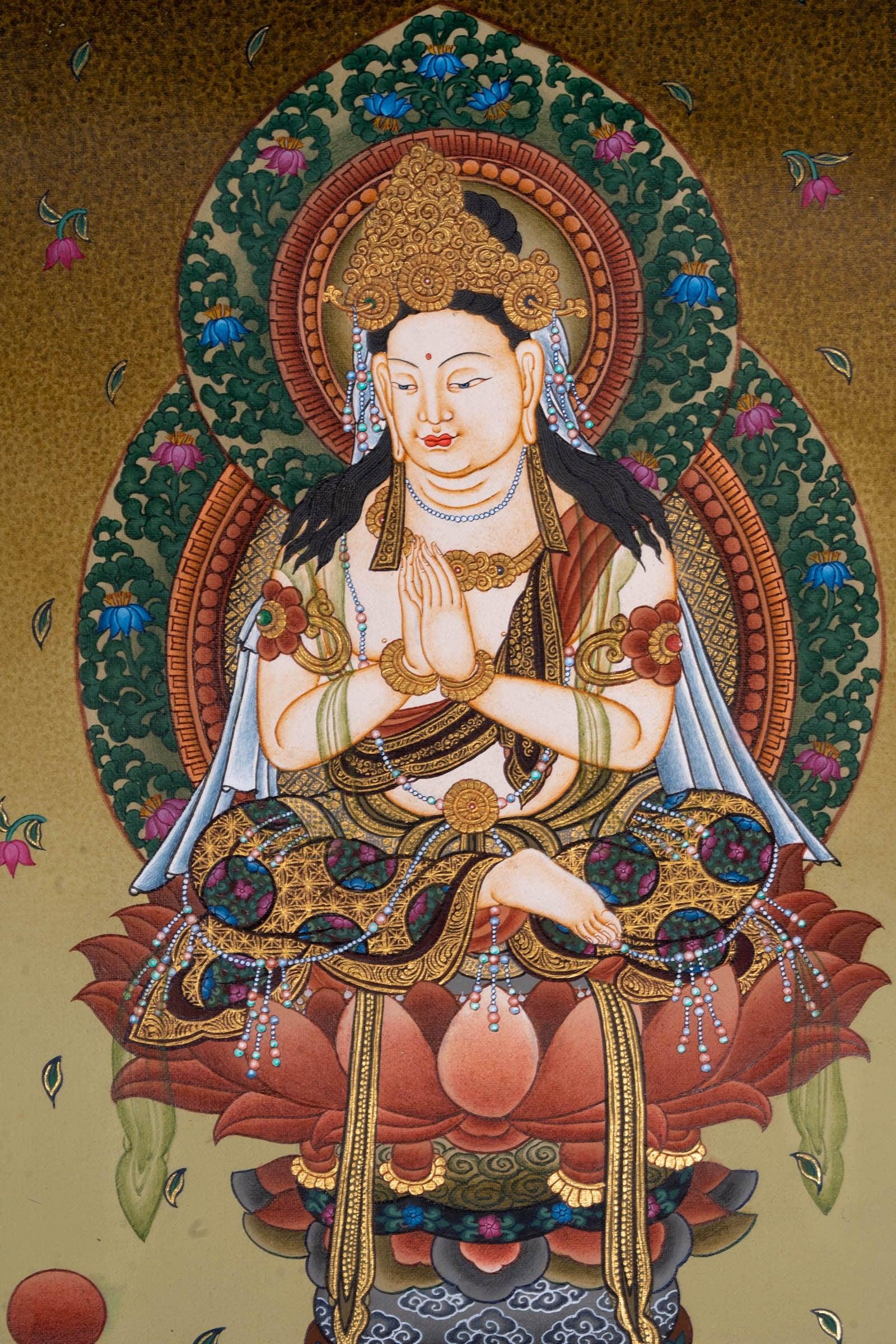 Fugen Bosatu Japanese Thangka Arts