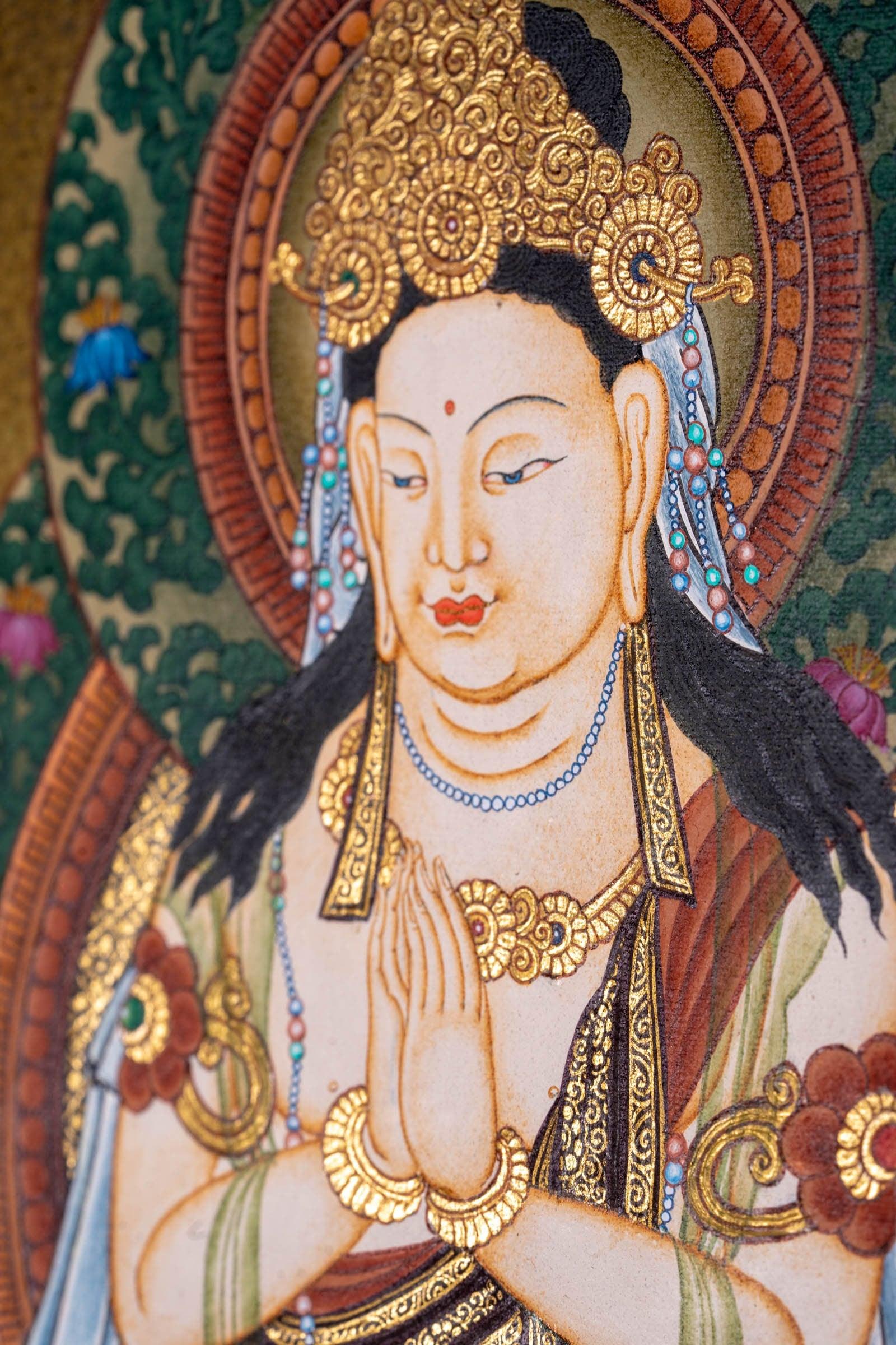 Fugen Bosatu Japanese Thangka Arts