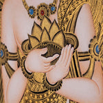 Japanese Buddha Hand painted thangka - Himalayas Shop