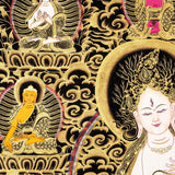White Tara Thangka Painting - Himalayas Shop