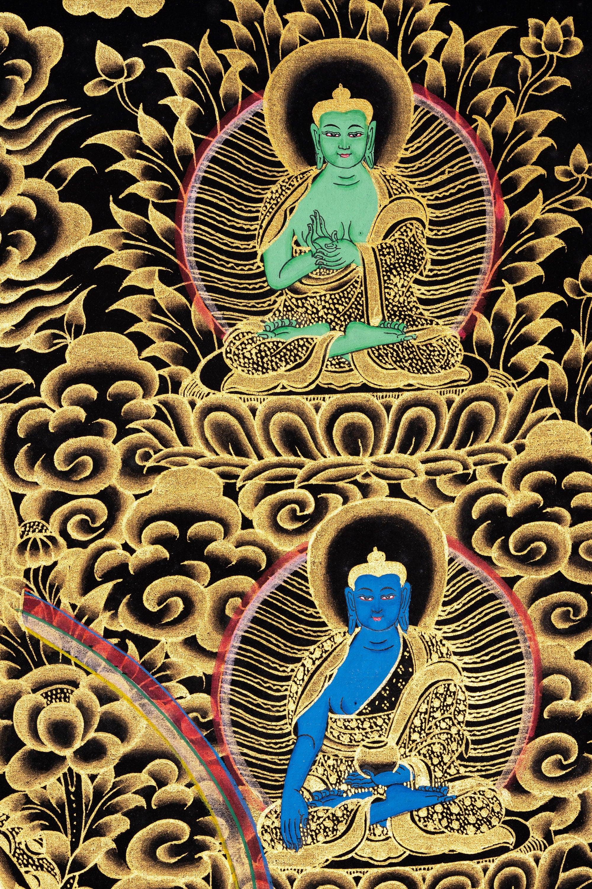 White Tara Thangka Painting - Himalayas Shop