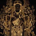 Japanese Senju Kannon Thangka Painting