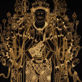 Japanese Senju Kannon Thangka Painting