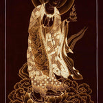 Ksitigarbha Bosatsu Thangka Painting - Himalayas Shop