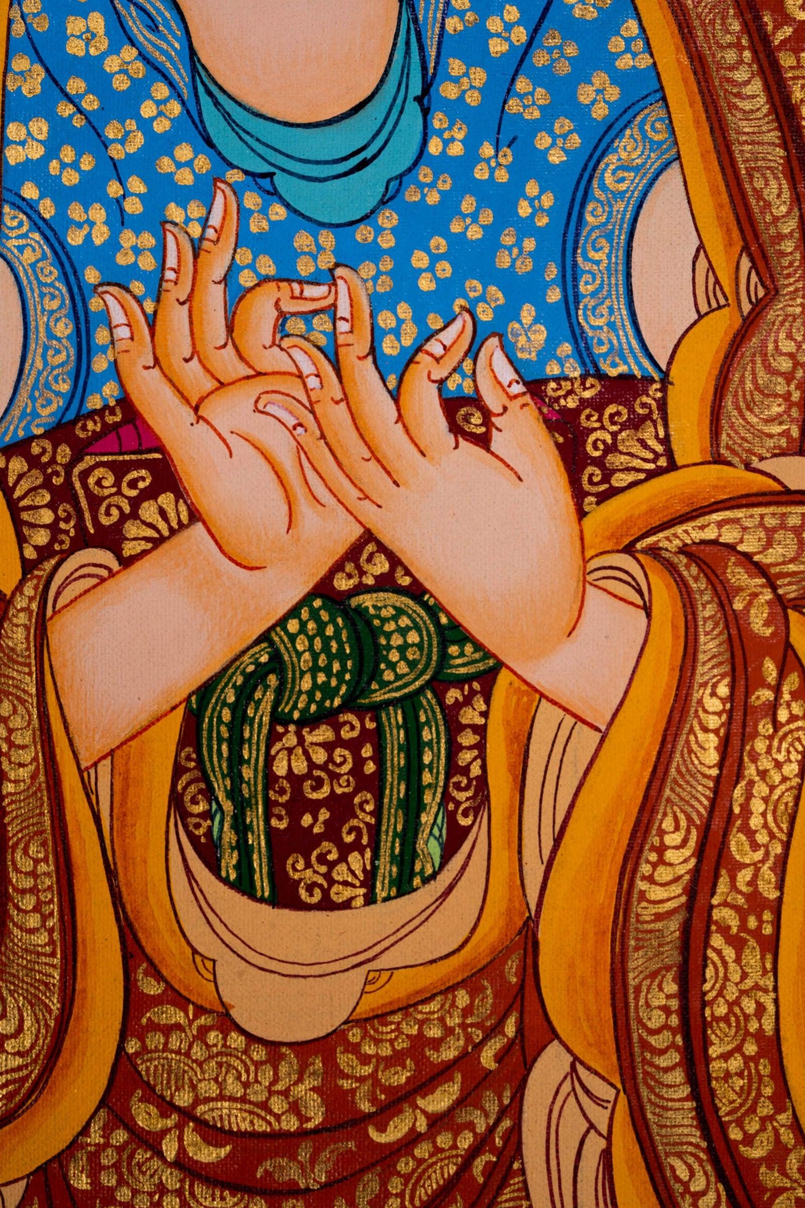 Atisha Thangka Painting