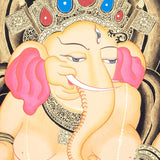 Thangka Painting of Shri Ganesh