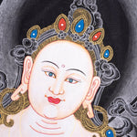 Handmade Thangka Painting of Saraswoti