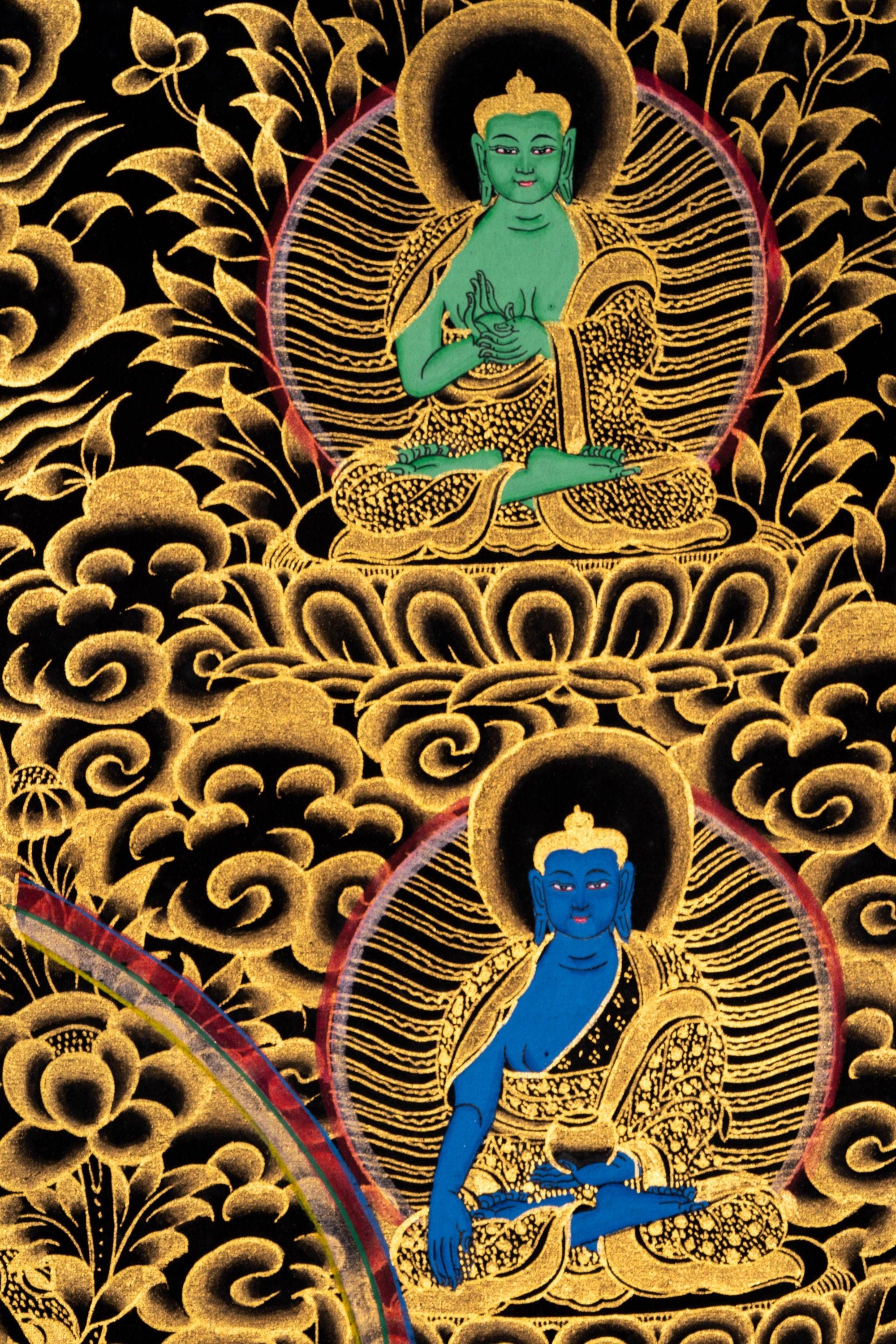 White Tara Thangka Painting - Himalayas Shop