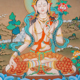 White Tara Thangka Painting - Himalayas Shop
