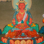 White Tara Thangka Painting - Himalayas Shop