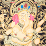 Thangka Painting of Shri Ganesh