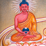 Newari White Tara Thangka Painting - Himalayas Shop