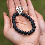 Lava Round Bracelet - Himalayas Shop