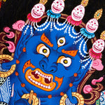 6 arm Mahakala Thangka Painting - Himalayas Shop