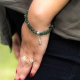 Natural Stone Emerald Chip Bracelets - Himalayas Shop