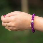 Amethyst Round Bracelets