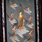 Japanese Buddha painting on cotton canvas – Handmade Thangka Painting from Nepal - HimalayasShop