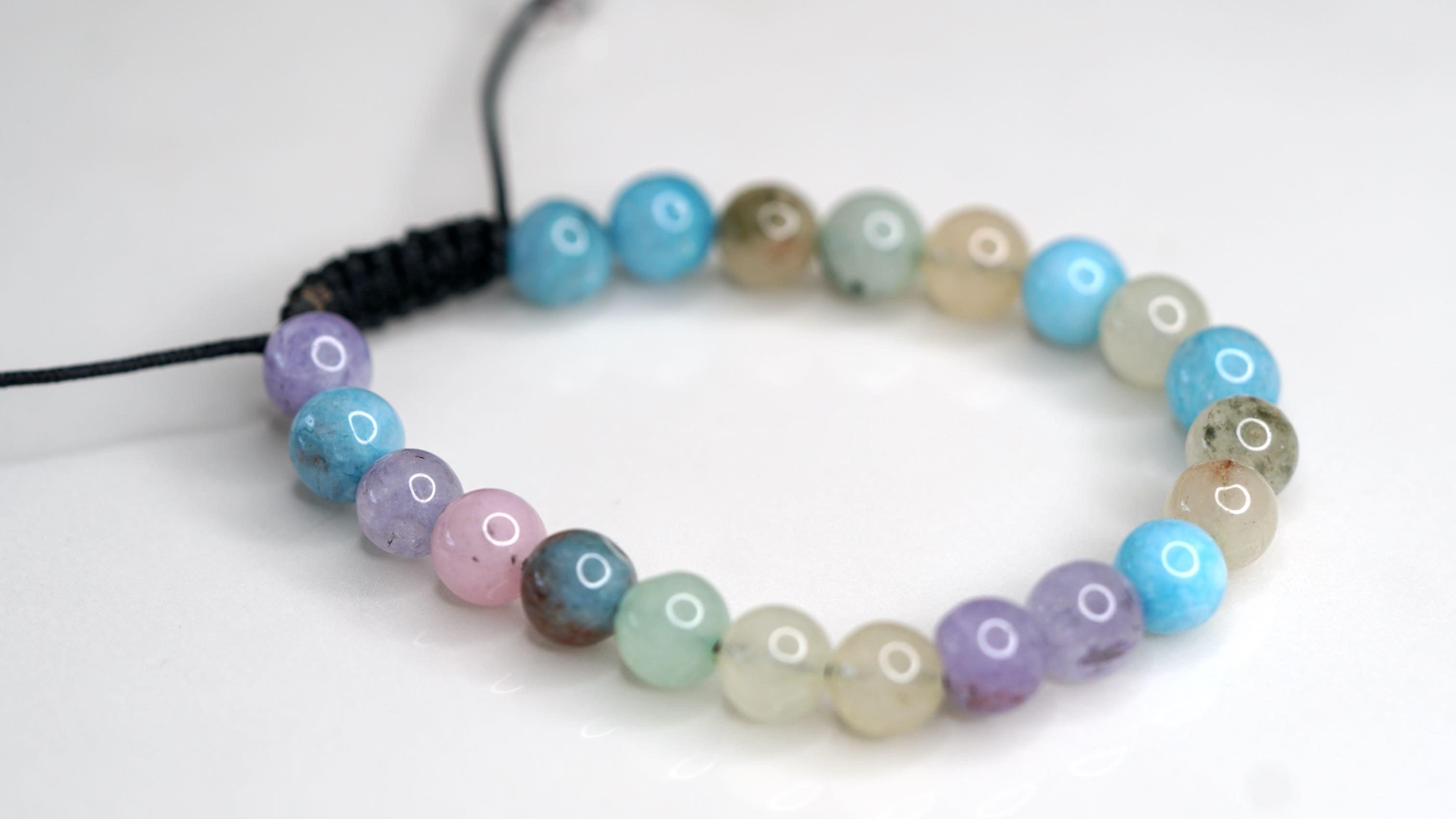 Natural handmade stone bracelet