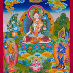 Thangka Painting of White Tara - Himalayas Shop