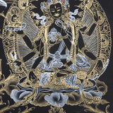 Seven Eyes Bodhisattva - White Tara thangka painting - Himalayas Shop
