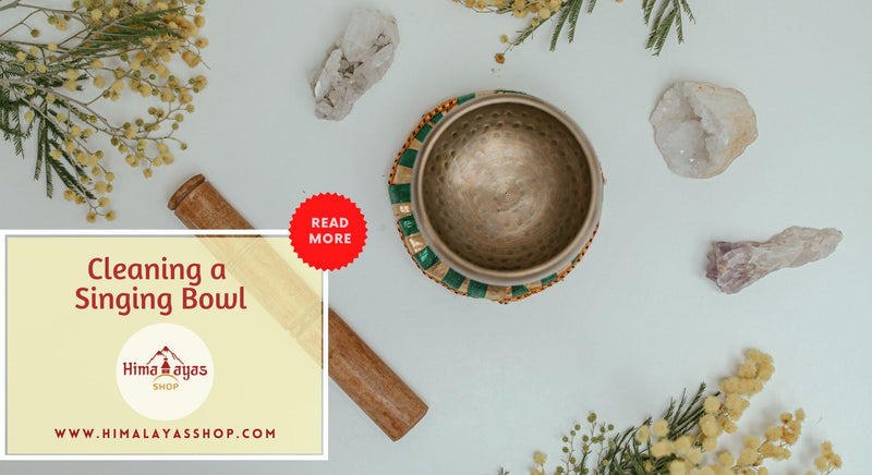 Step by Step guide on how to clean a singing bowl