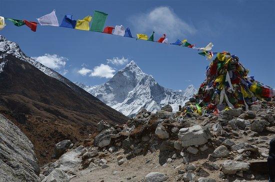 Prayer Flags used in Himalayas region for spreading love and kindess.