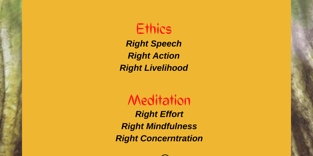 The Noble Eight Fold Path of Buddha