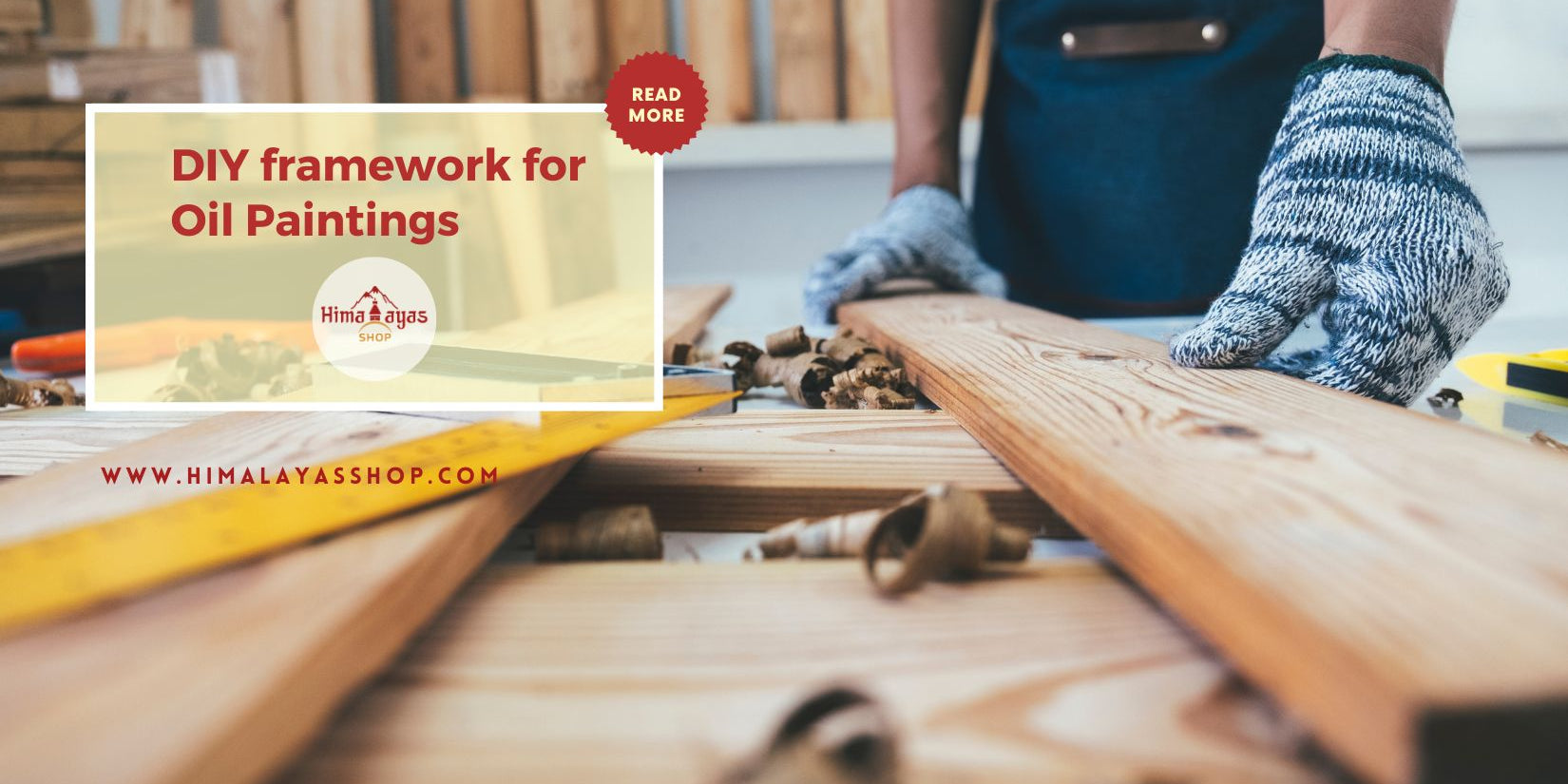 DIY Framing Paintings