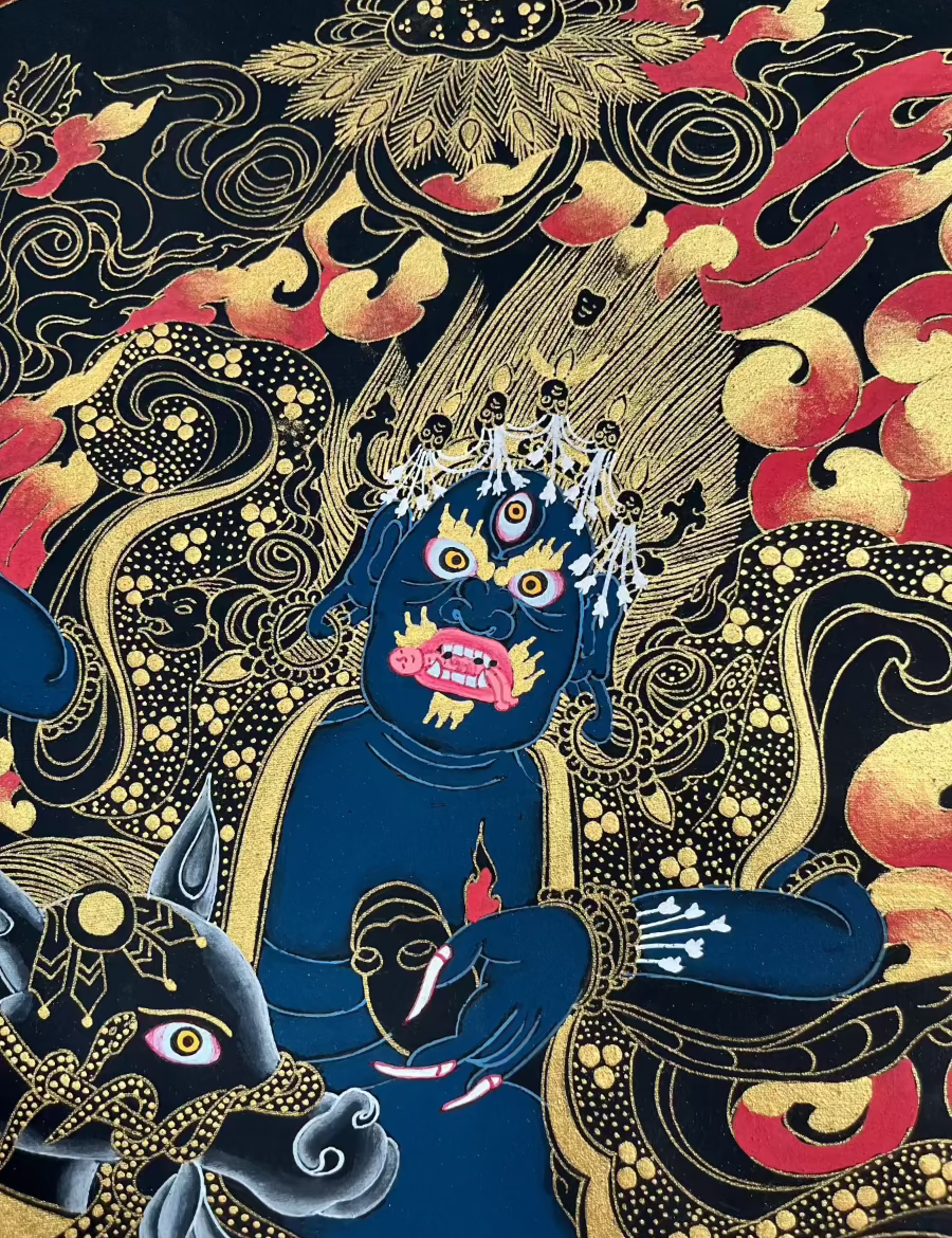 Palden Lhamo - Wrathful deity