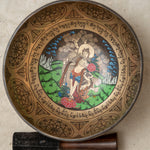 White Tara Singing Bowl for Meditation and Healing