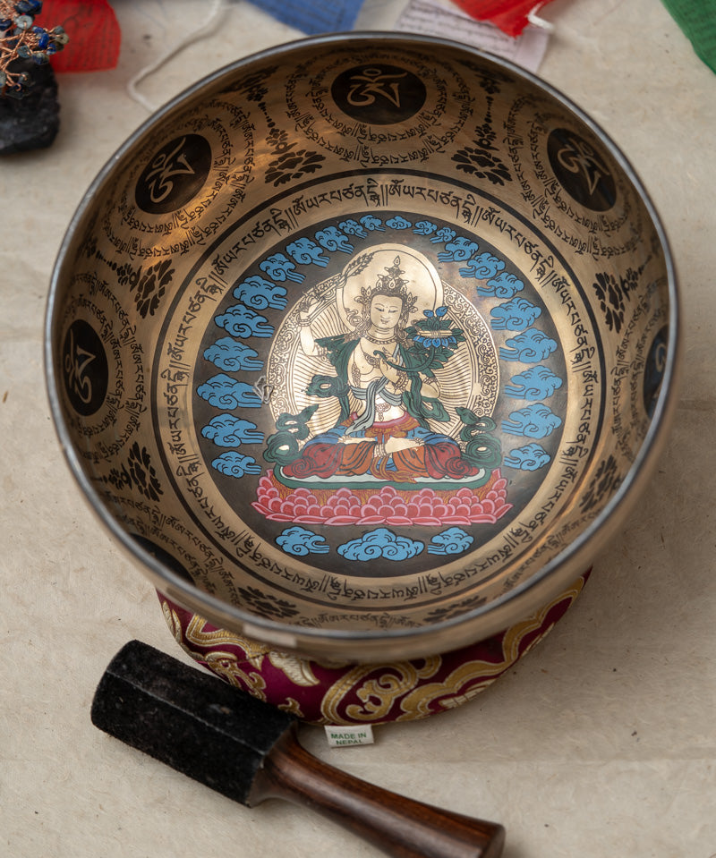 Manjushree Singing Bowl - Handcrafted Tibetan Bowl 