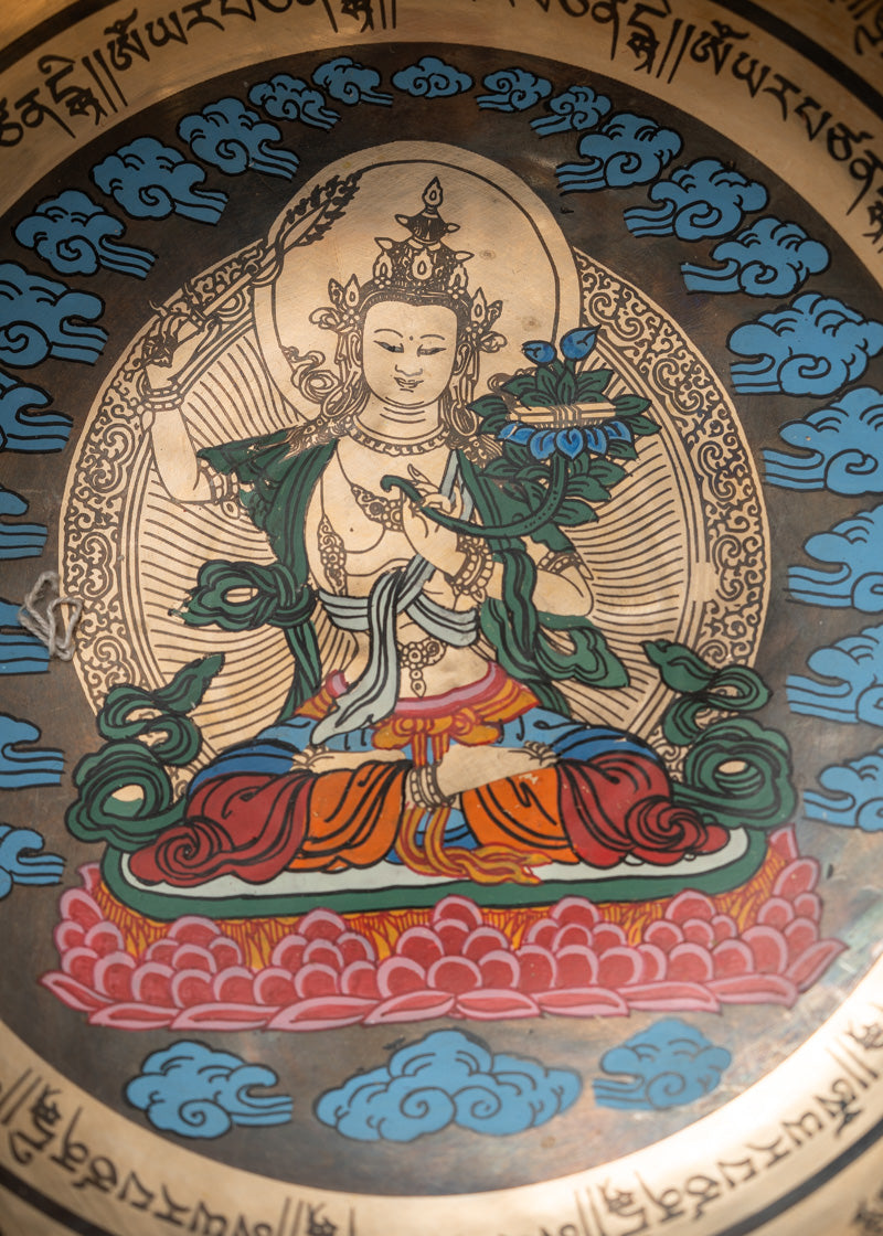 Manjushree Singing Bowl - Handcrafted Tibetan Bowl 