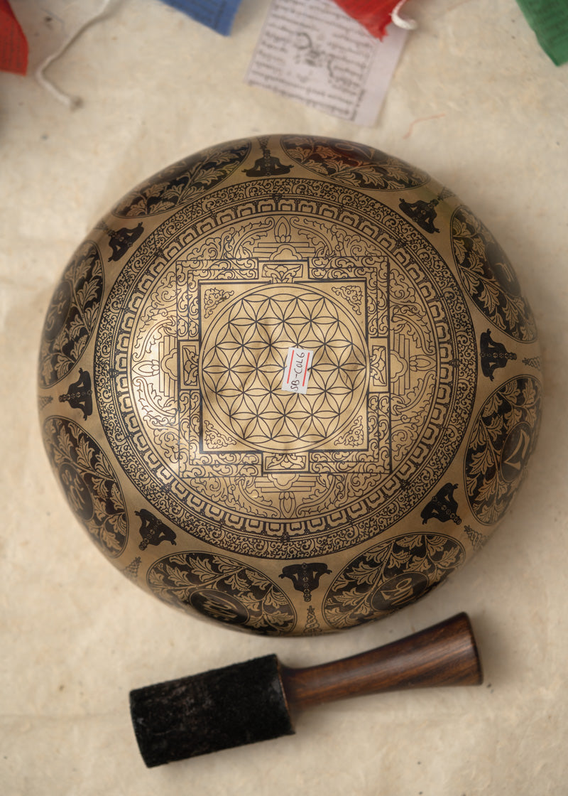 Manjushree Singing Bowl - Handcrafted Tibetan Bowl 
